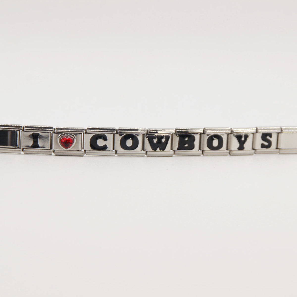 Dallas Cowboys Italian Charm Bracelet – DIY Custom Gift for Fans