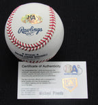 Michael Pineda Signed/Auto Yankees 100th OML Baseball MAB 187059