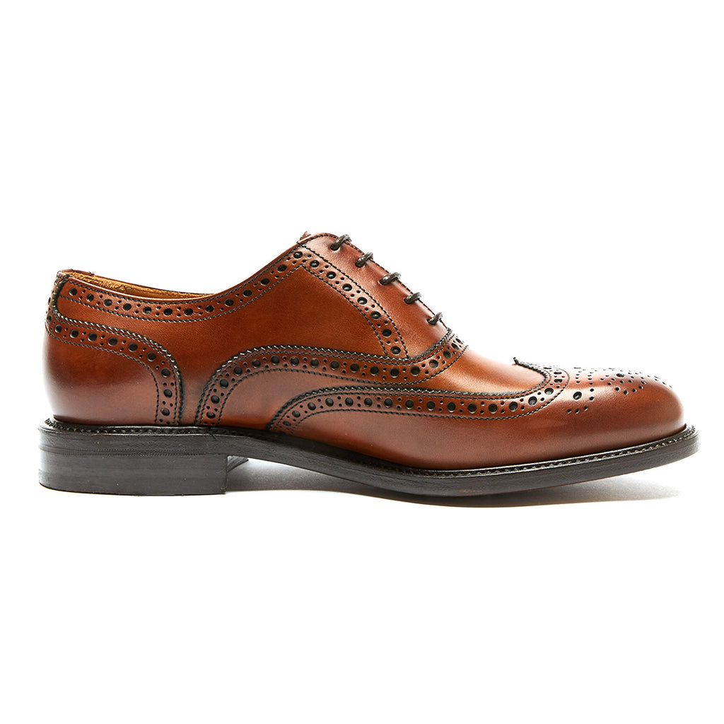 Wing Cap Oxford Goodyear // Brown