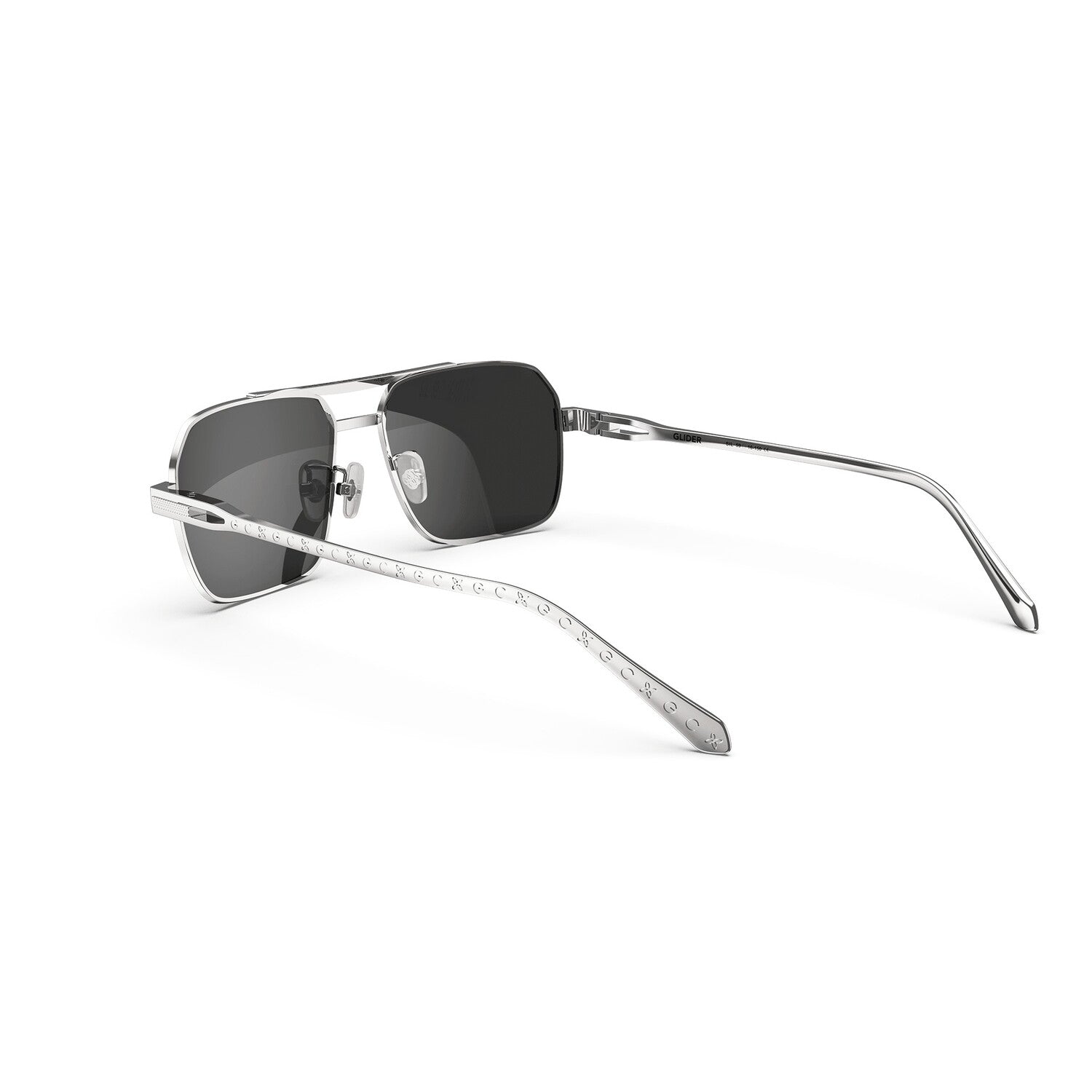 Glider Sunglasses // Silver