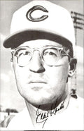Eddie Kasko Reds Signed/Autographed 3x5  Photo 178502