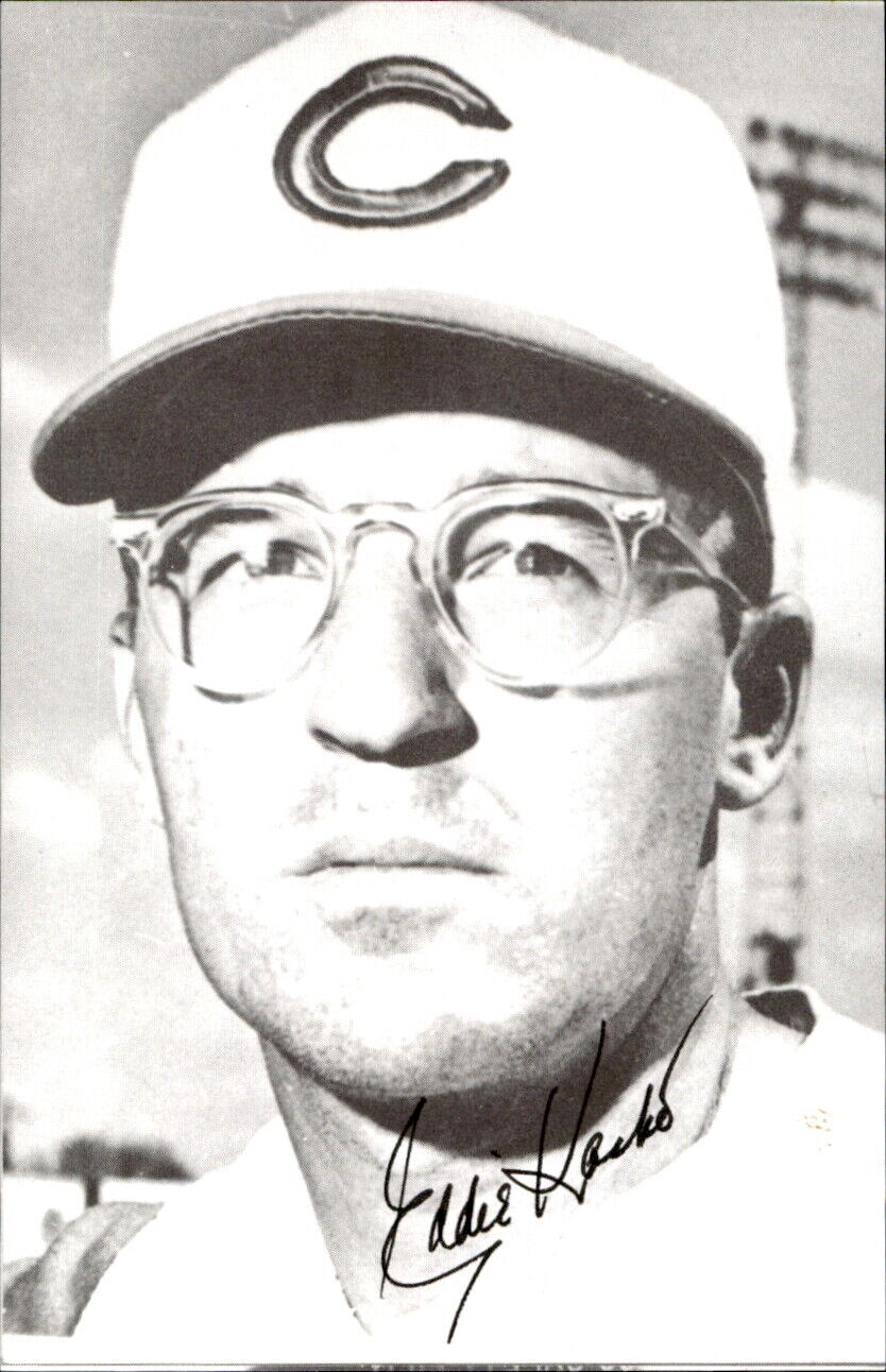 Eddie Kasko Reds Signed/Autographed 3x5  Photo 178502