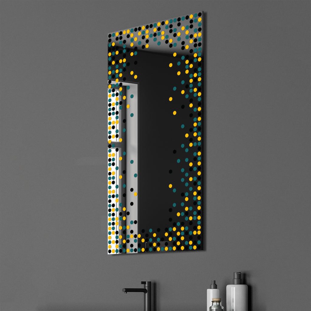 Graphic Mirrors // Yellow Dots
