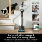 Shark Ip3251 Cordless Vacuum Cleaner Powerdetect Clean and Empty System Dark Gray WS1