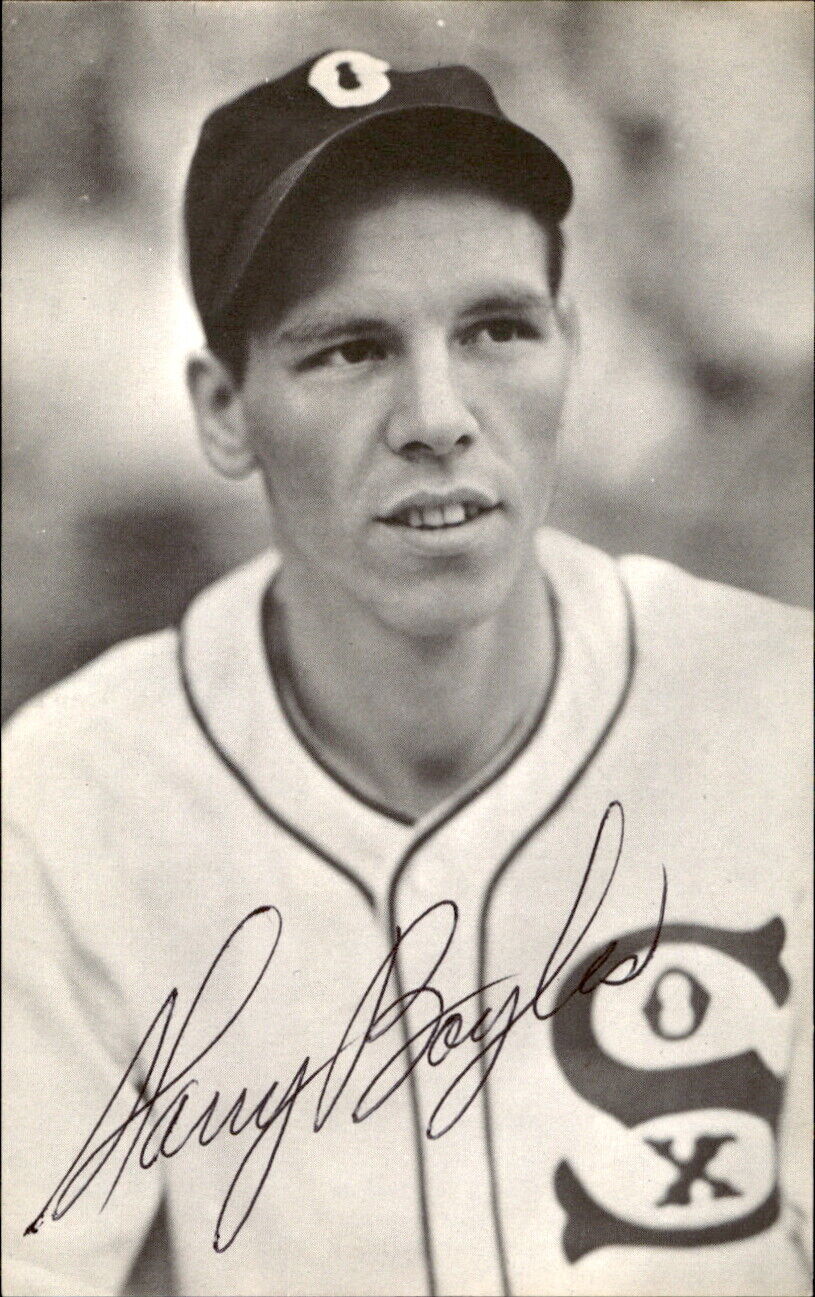 Harry Boyles White Sox d. 2005 Signed/Autographed 3x5  Photo 177977