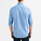 Nora Button Down Shirt // Light Blue