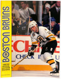 1992-93 Boston Bruins Official Souvenir Magazine Program Adam Oates Cover 182005