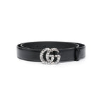 Gucci Black Belts Women