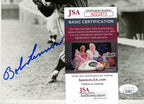 Don Lennon Autographed 8x10 Photo New York Giants JSA 177874