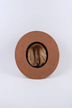 Gypsy Soul in Tan Flat Brim