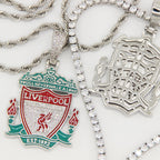 Liverpool Football Club Necklace – LFC Crest Pendant Jewelry Gift for Fans