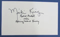 Maxine "Micki" King 1972 Gold Medal Diving Autographed/Signed 3x5 Cutout 125374