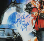 Christopher Lloyd Signed 11x17 Back to the Future Photo Framed JSA 161729