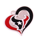 Football Team Logo Heart Earrings –  Game Day Accessories & Gift for Sports Fan