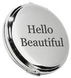 Boston Round Compact Mirror, Np 2.25" Dia