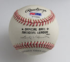 Ed Chandler Autographed/Signed ONL Baseball Brooklyn Dodgers PSA/DNA 191632
