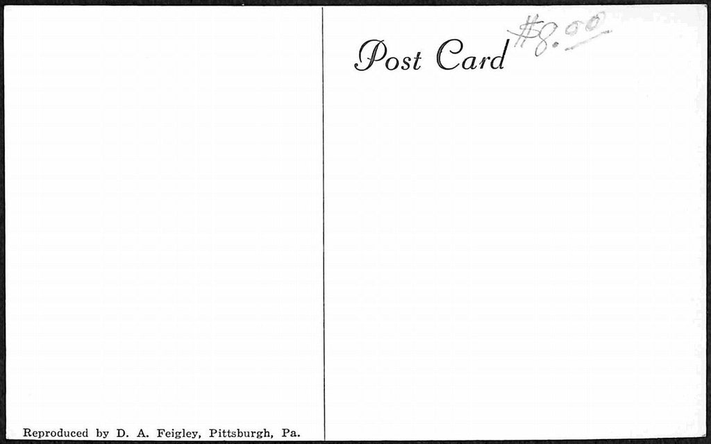 Vintage Unused Postcard of aerial view of Pitt Stadium in Pittsburgh, PA 143652