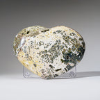 Polished Ocean Jasper Heart From Madagascar // V3