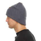 Midweight Merino Wool Knit Cuff Beanie | 100% Merino Wool