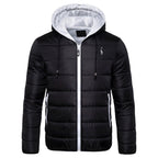 Matt Puffer Jacket // Black + White