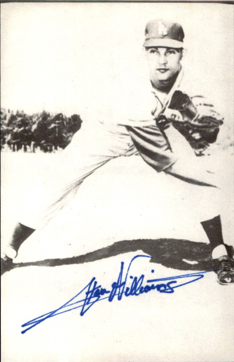 Stan Williams LA Dodgers Signed/Autographed 3x5  Photo 179338