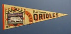 1972 Baltimore Orioles Baseball 30x12 Felt MLB Pennant with Team Photo