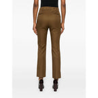 Saint Laurent Brown Trousers - Straight Trousers Women