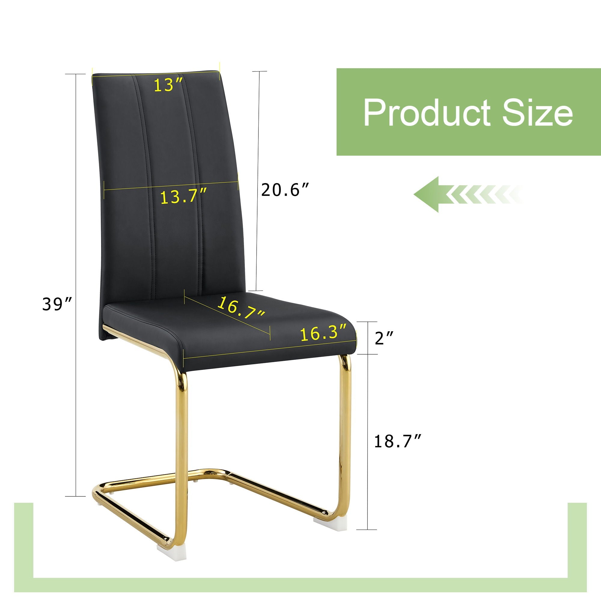 Luxury Aesthetic Upholstered Dining Chairs
