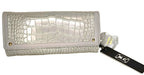 Madi Claire "Marsha" Croco Embossed Leather Wallet