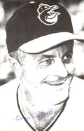 George Staller Orioles d. 1992 Signed/Autographed 3x5  Photo 179228