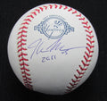 Hector Noesi Signed/Auto Yankees 100th OML Baseball JSA Inscr 186958
