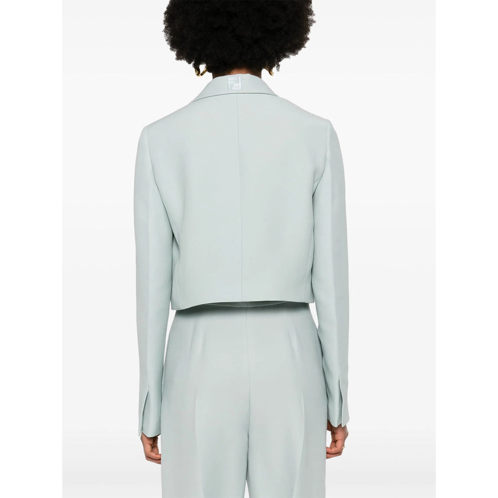 Fendi Blue Jackets - Blazers Women