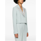 Fendi Blue Jackets - Blazers Women