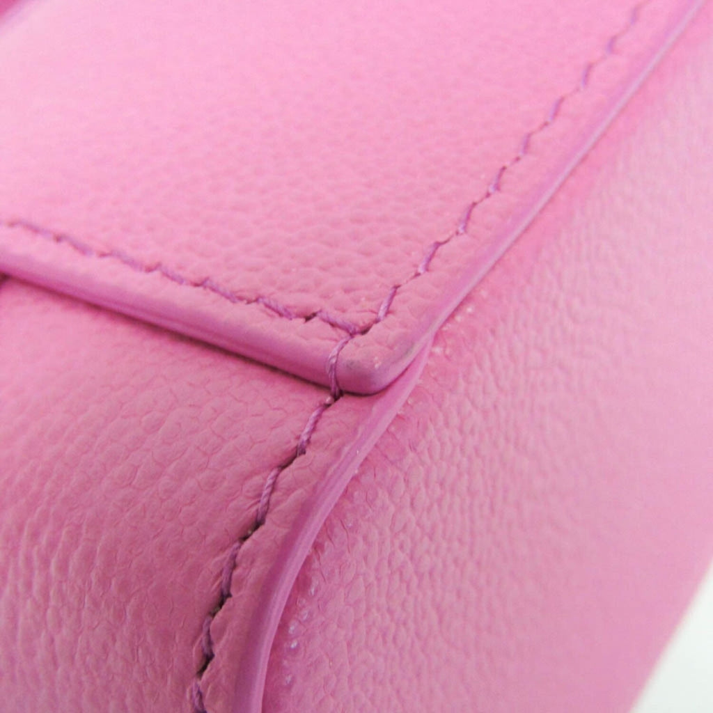 Bulgari // Leather Serpenti Mini Jewelry Box Crossbody Bag // Rose // Pre-Owned