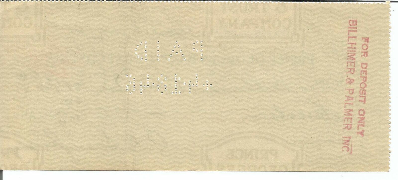 Clark Shaughnessy CHOF Signed/Autographed 1946 Bank Check 150333