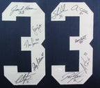 Penn State 10 LEGENDS  "Linebacker U" Autographed Jersey Framed JSA 187346