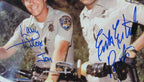 Larry Wilcox/Erik Estrada Dual-Signed 11x14 Photo "Chips" Framed Beckett 183647