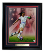 Alex Morgan Autographed 16x20 Photo U.S. Women's Soccer Framed JSA 175514