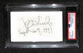 Billy Vessels Autographed Cut 3x5 Index Card PSA/DNA 186535