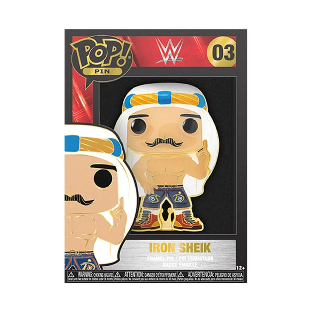 Funko Pop Pin WWE: Iron Sheik 4-Inch Enamel Pin #03