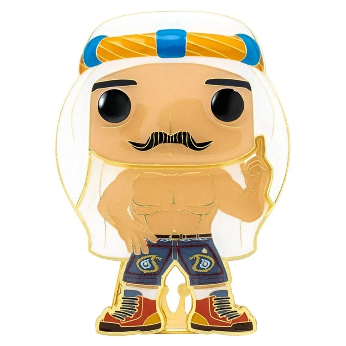 Funko Pop Pin WWE: Iron Sheik 4-Inch Enamel Pin #03
