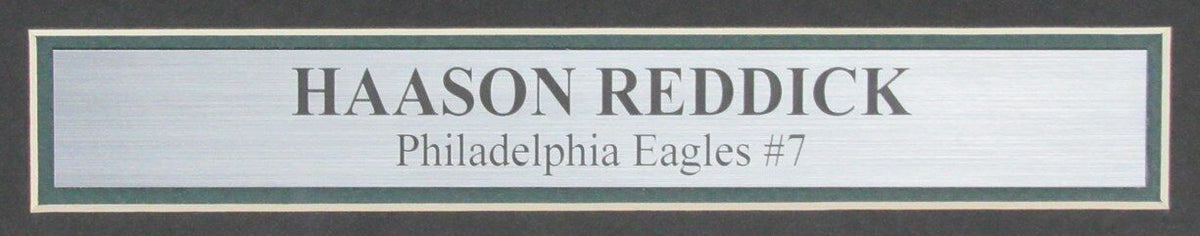 Haason Reddick Autographed 11x14 Photo Philadelphia Eagles Framed JSA 176772