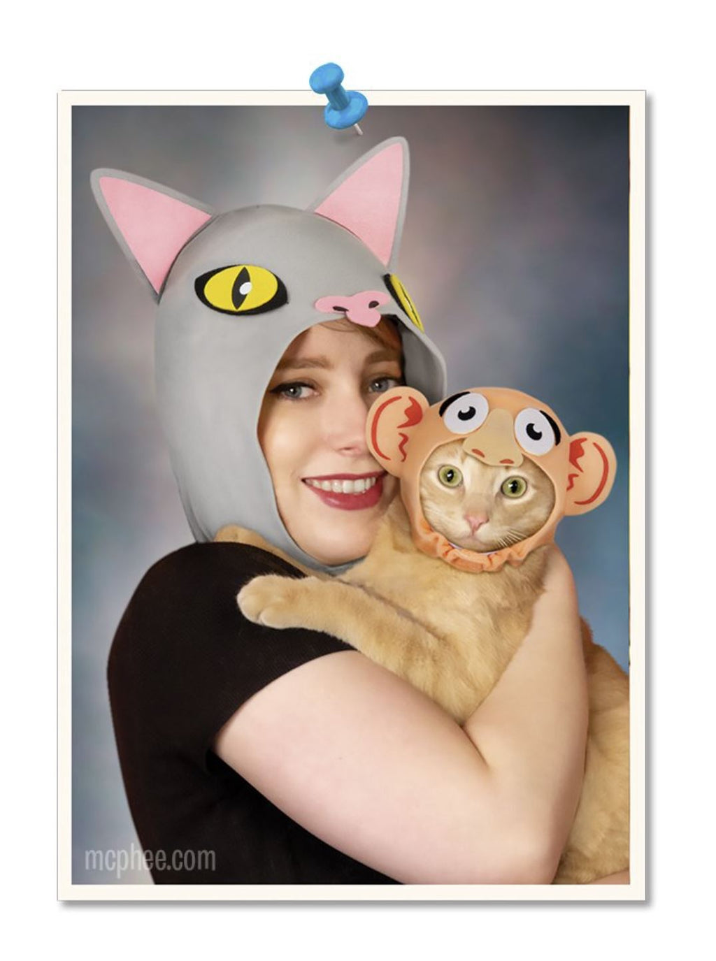 Kitty Cat Costume Kit (Owner & Pet Role Reversal) Funny GaG - Archie McPhee
