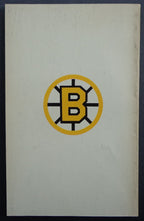 1978-79 Boston Bruins Media/Press Guide Bob Schmautz on the Cover 178001