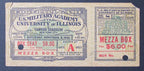 1930 U.S. Military Academy vs. Illinois Proof Ticket 11/8/30 Yankee Stadium