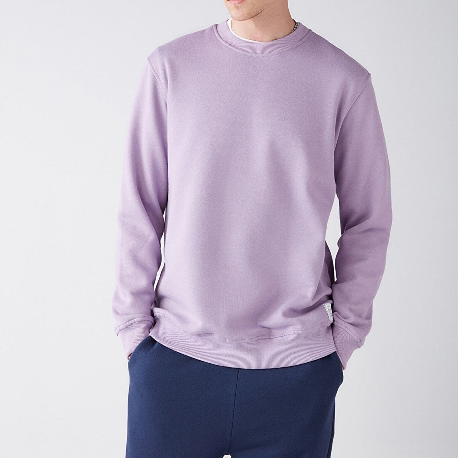 Comfort Fit Sweatshirt // Lilac