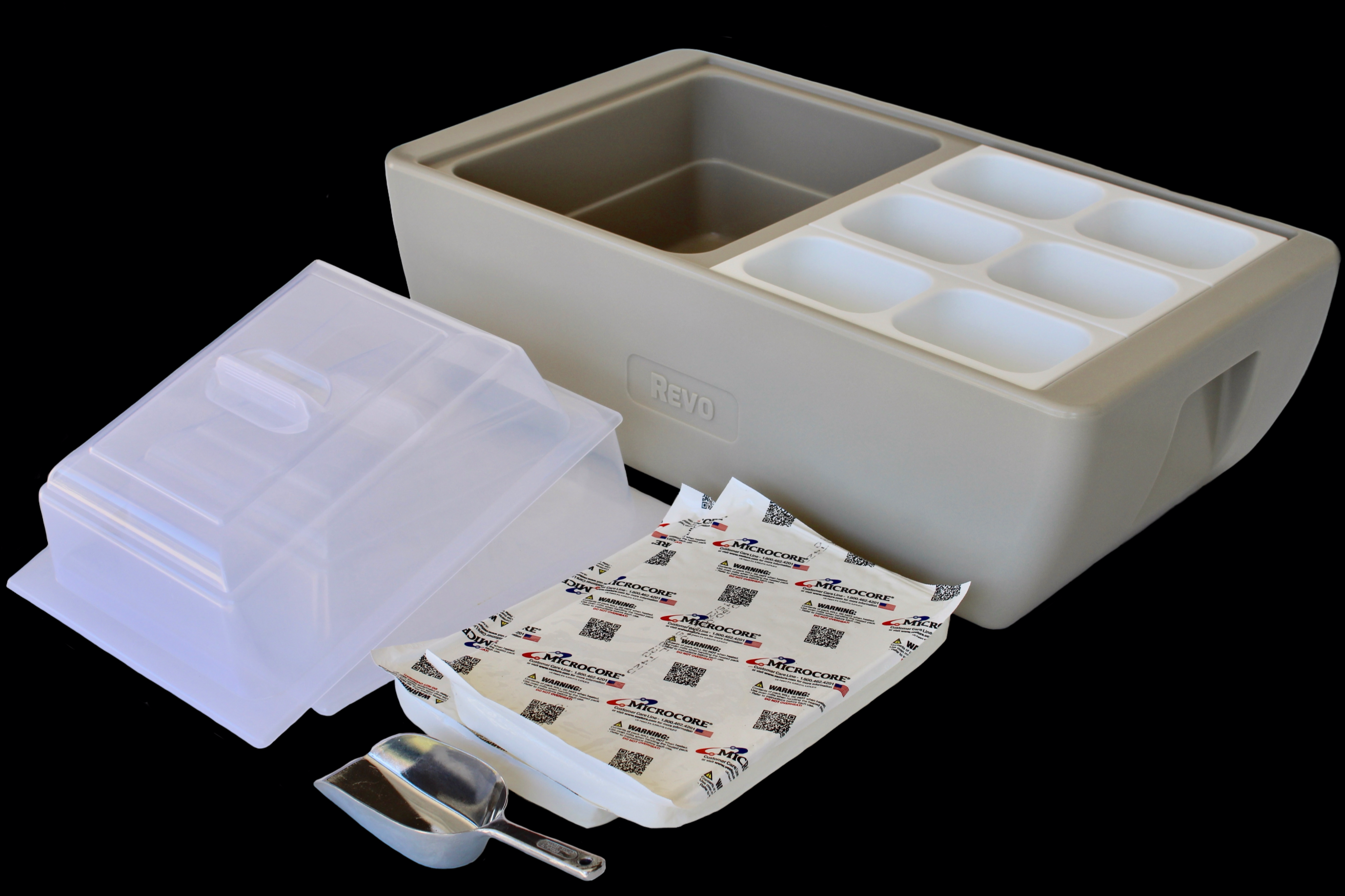 Dubler HEAT Flameless Chafer and Cooler™ | Greige Mist