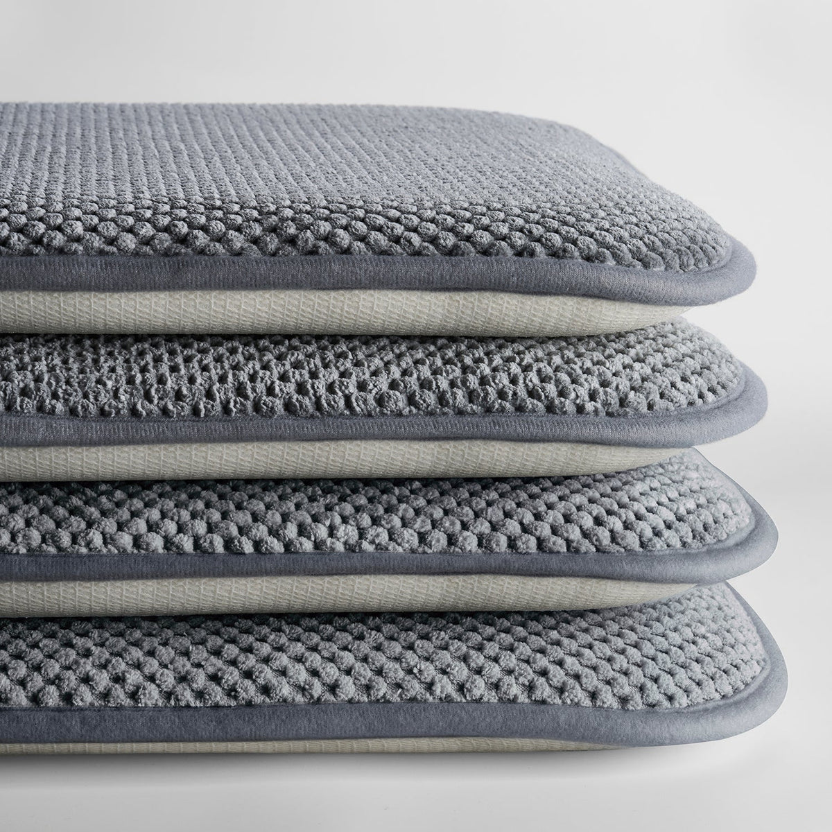 Dan River 2-4 Pack Memory Foam Non-Slip 16x16'' Chair Cushion Pad