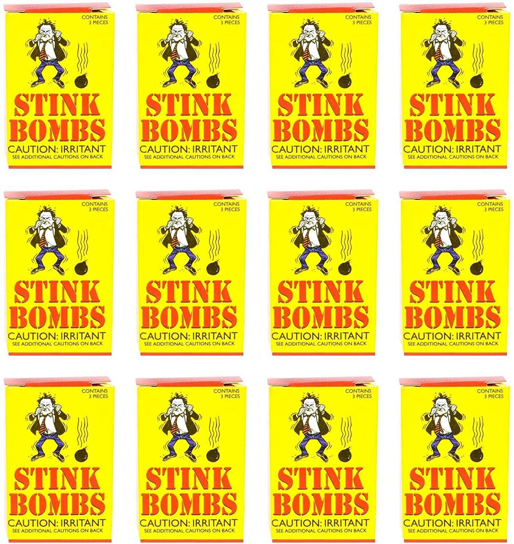 36 Stink Bombs – Super Smelly Gag Prank (12 Boxes of 3) | Funny Joke 💨