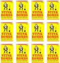 432 total Stink Bombs Glass Vials (144 boxes of 3) - GaG Prank Joke Wholesale
